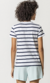 Striped Cotton Crew Tee- 2 Color Options