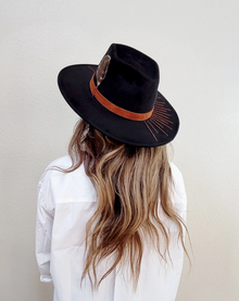  Abasi Diamond Crown Suede Fedora