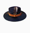 Abasi Diamond Crown Suede Fedora