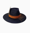 Abasi Diamond Crown Suede Fedora