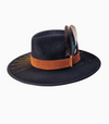 Abasi Diamond Crown Suede Fedora