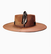 Anat Gambler Crown Tobacco Suede Hat