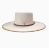 Brennan Beige Suede Telescope Crown Hat