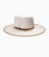 Brennan Beige Suede Telescope Crown Hat