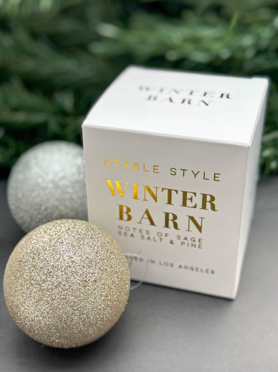 Winter Barn Candle