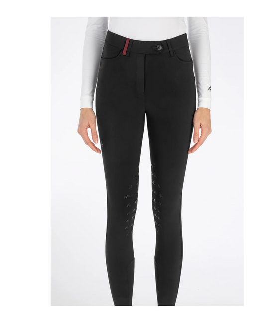 Black Mid Rise Anna Breech