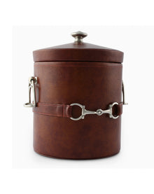  Leather Equestrian Bit Ice Bucket